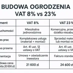 VAT za nocleg: 8% czy 23%? Rozliczaj poprawnie!