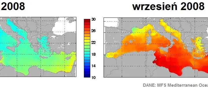 Jaka temperatura wody w Bałtyku? Od 18 do 22°C. Gdzie najcieplej?