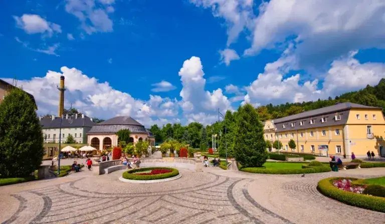 Kudowa-Zdrój panorama, Park Zdrojowy