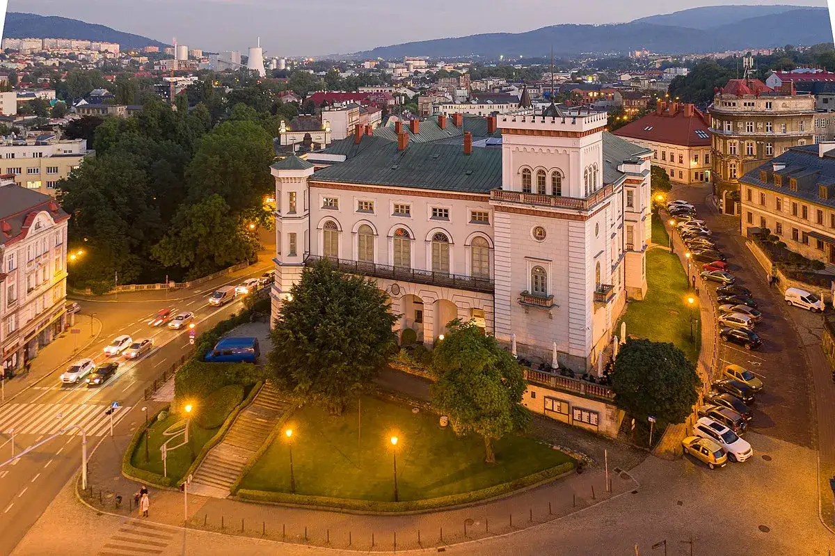 Bielsko-Biała Zamek Sułkowskich rynek