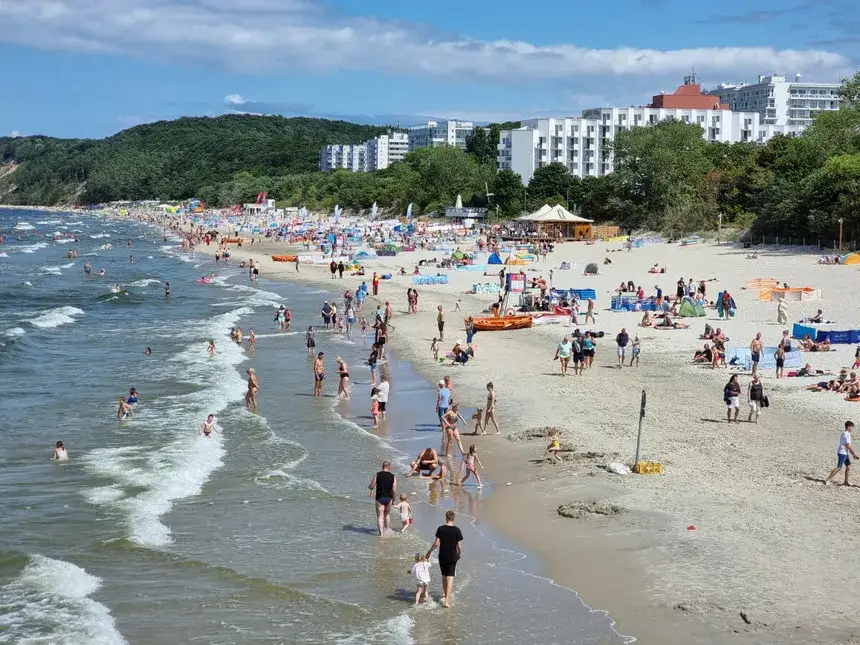 rodzaje turystów nad morzem Bałtyk